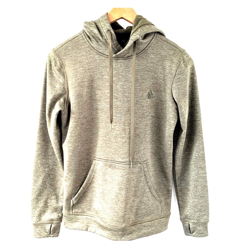 Adidas Climawarm post game climawarm hoodie green